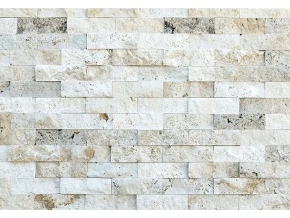 Travertín BS22 kamenný tehličkový obklad