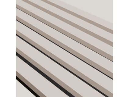 3D MDF lamelový panel kašmír filc 1