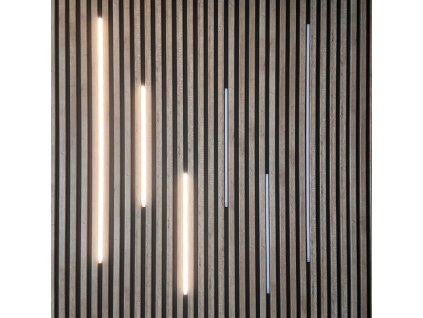 LED osvetlenie k 3D lamelovým panelom 1x1m + 2x05m