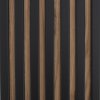 3D MDF lamelový panel čierna - dub jesenný