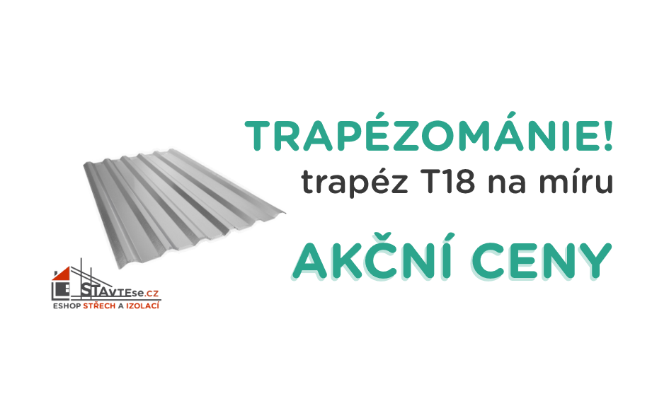 Nabídka trapézových plechů