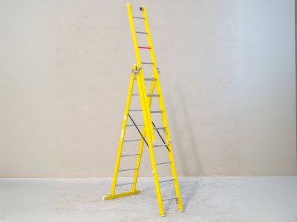 FTR Celosklolaminatovy viceucelovy 3 dilny zebrik