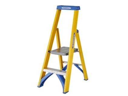 Sklolaminatove schudky Werner s plosinou 2 stupne 0