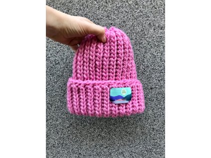 Čepice Snow – růže ze 100% vlny