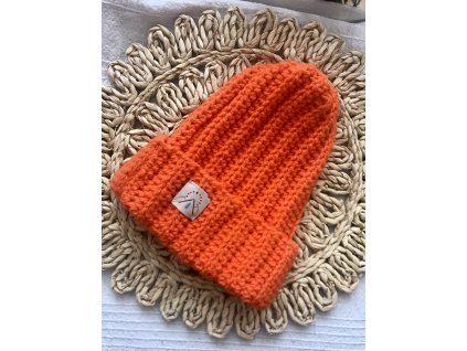 Čepice Orange – ze 100% akrylu