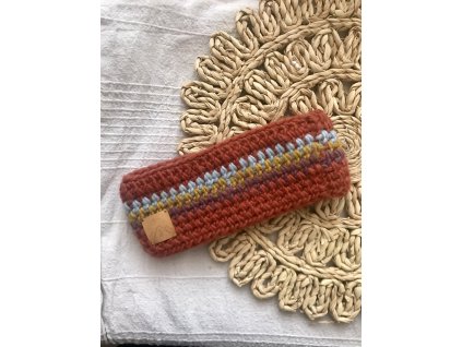 Čelenka Snow barevná ze 100% vlny