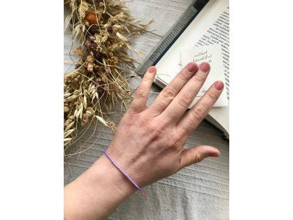 Náramek Lilac - Miyuki náramek