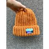 Čepice Snow – mandarinka ze 100% vlny