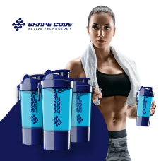 SHAPE CODE® Shaker Bottle – ať je každý trénink výjimečný!