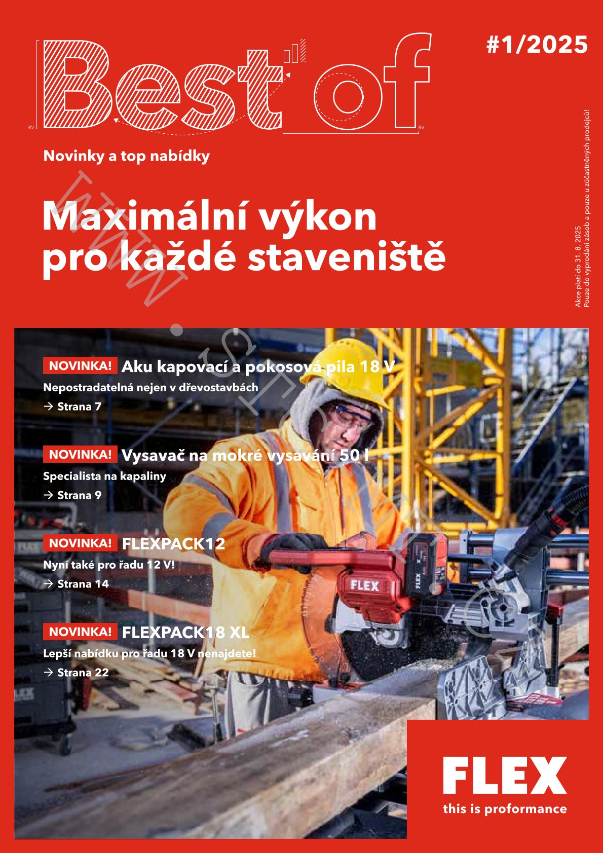 Akce FLEX Proformance BEST OFpro první púlrok 2025