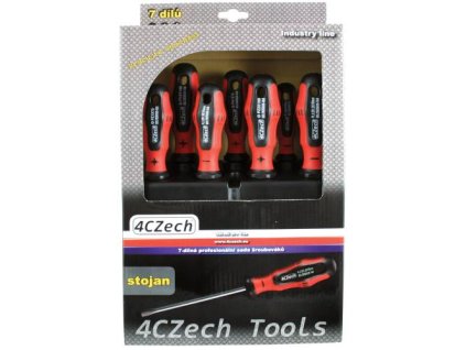 3742 1 3742 sada skrutkovacov pl ph pz 7 dielna profi v kartone plastovy drziak