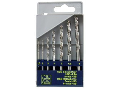 4096 1 4096 sada vrtakov 7 dielna 1 5 2 3 4 5 5 5 6mm din338rnhss plast