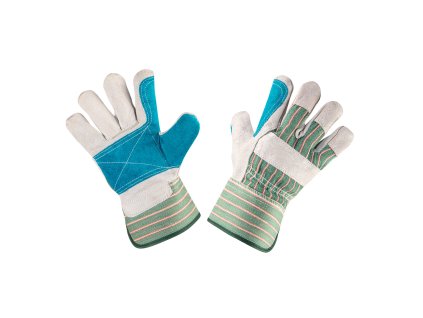 6502 1 6502 neo tools pracovne rukavice hovadzia koza sede