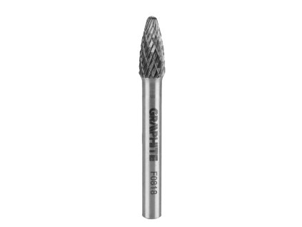 6619 1 6619 graphite frezka do kovu hm typ f spic zaobleny 8 x 18 mm stopka 6 x 45 mm