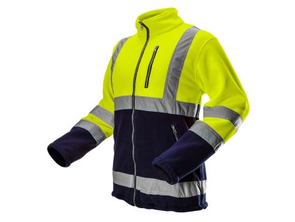 8110 1 neo vystrazna flisova bunda zlta velkost xxl
