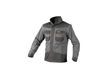 8176 1 neo tools pracovna bunda slim 2v1 100 bavlna velkost xxxl