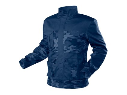 8260 1 neo tools pracovna bunda camo navy velkost xxxl