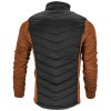 LAHTIPRO HNĚDEČERNÁ ZATEPLENÁ MIKINA (Velikost XXXL)