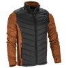 LAHTIPRO HNĚDEČERNÁ ZATEPLENÁ MIKINA (Velikost XXXL)