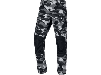LAHTI PRO ŠEDÉ CAMO COMBAT NOHAVICE S VÝSTUHAMI