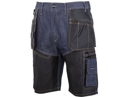 LAHTI PRO KRÁTKE JEANS ŠORTKY. MODRÉ