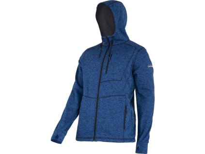 LAHTIPRO MIKINA S KAPUCOU SO Zipsom  MODRÁ