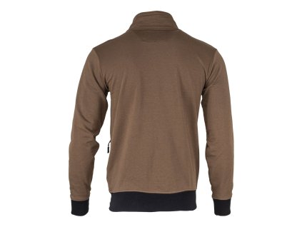 LAHTIPRO HNEDÁ MIKINA na zips