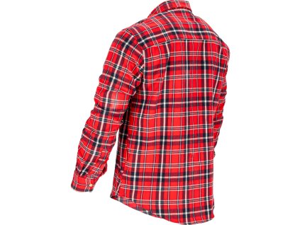 LAHTIPRO FLANELOVÁ KOŠEĽA ČERVENÁ NAVY  170G/M2