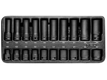 2230 neo priklepove nastavce 1 2 10 24 mm suprava 20 ks