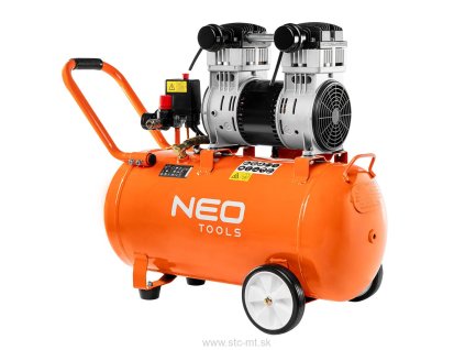 6142 neo tools bezolejovy kompresor 50l