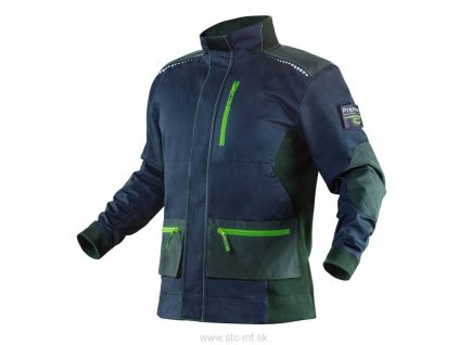 NEO TOOLS Pracovná bunda PREMIUM, 62 % bavlna, 35 % polyester, 3 % elastan (Veľkosť XXXL)