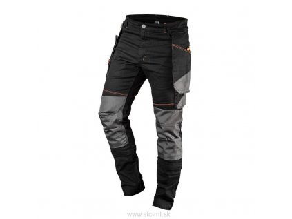 NEO TOOLS Pracovné nohavice HD Slim, odopínateľné vrecká (Veľkosť XXXL)