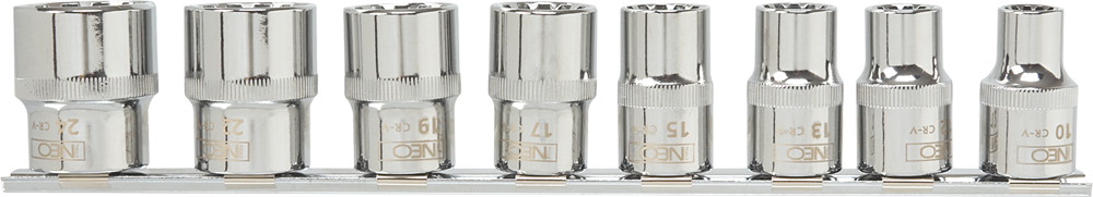NEO Tools Gola sada 1/2", 8 ks sada  NEO Tools Gola sada 1/2", 8 ks sada