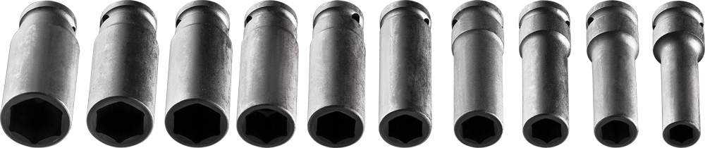 NEO Sada nástrčných kľúčov 1/2", 10-24 mm, 10 diel  NEO Sada nástrčných kľúčov 1/2", 10-24 mm, 10 diel