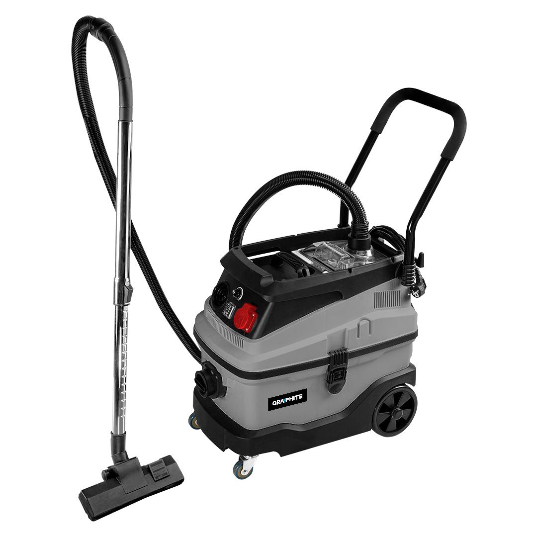 GRAPHITE Priemyselný vysávač 30L vodný