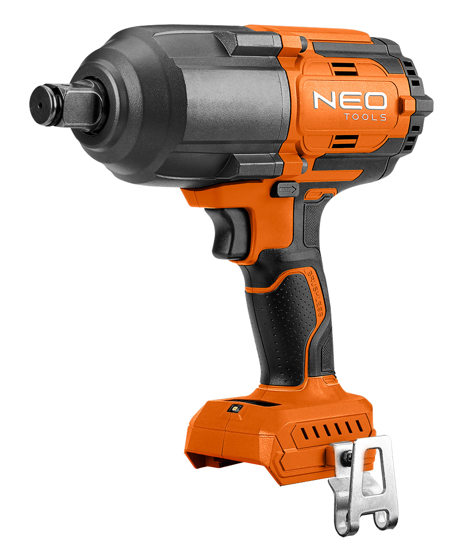 NEO TOOLS Aku-rázový uťahovák 1/2" 1100Nm Energy+ 18 V