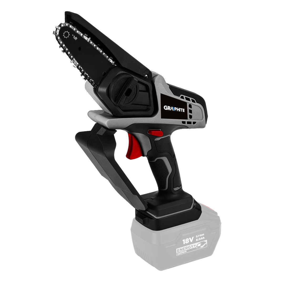 GRAPHITE Mini AKU reťazová píla Energy+ 18V Li-lon