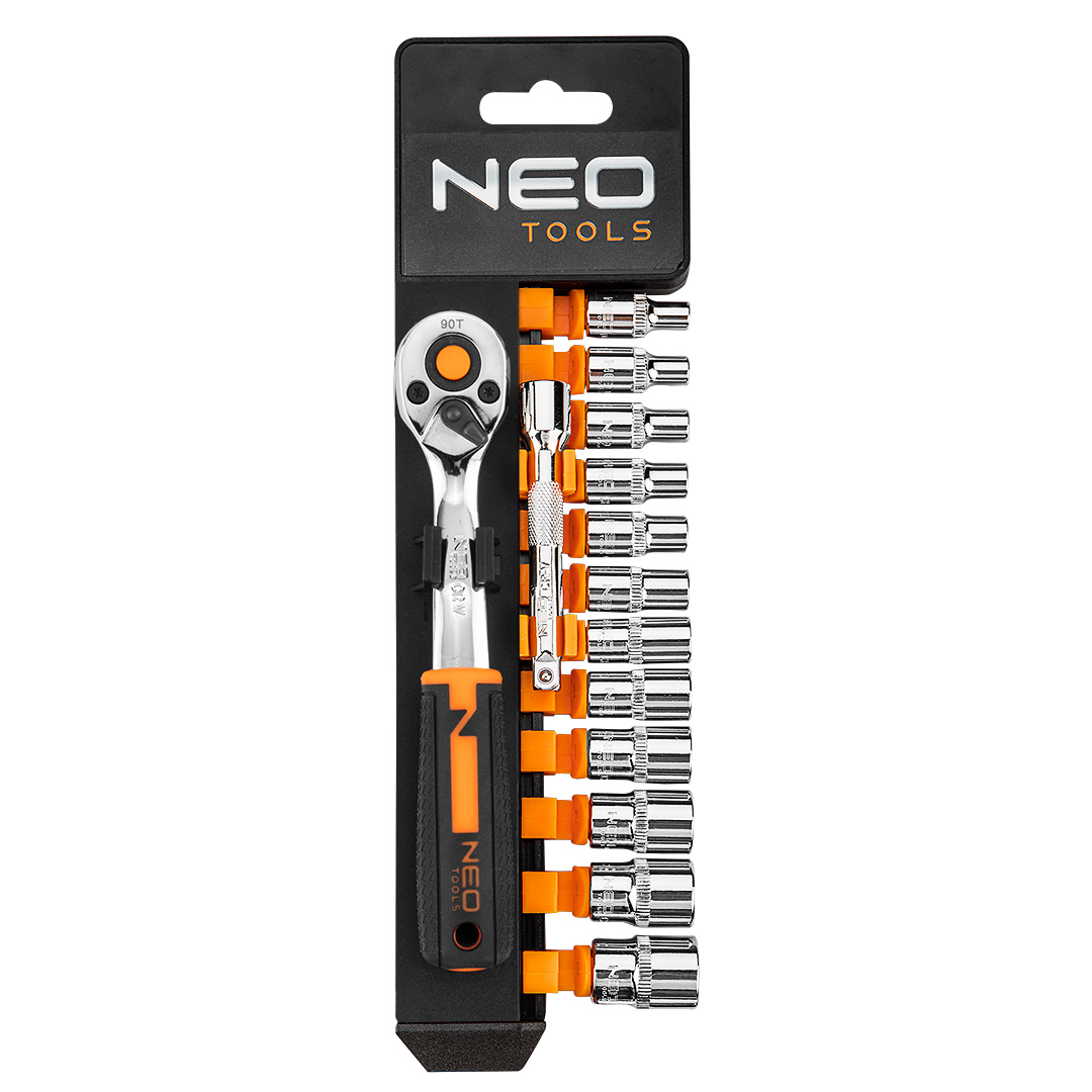 NEO TOOLS Gola sada 1/4",  14 ks