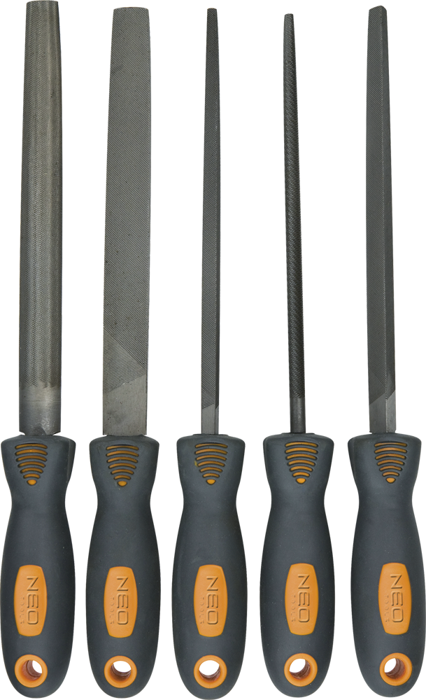 NEO Pilníky na kov, sada 5ks  NEO Pilníky na kov, sada 5ks