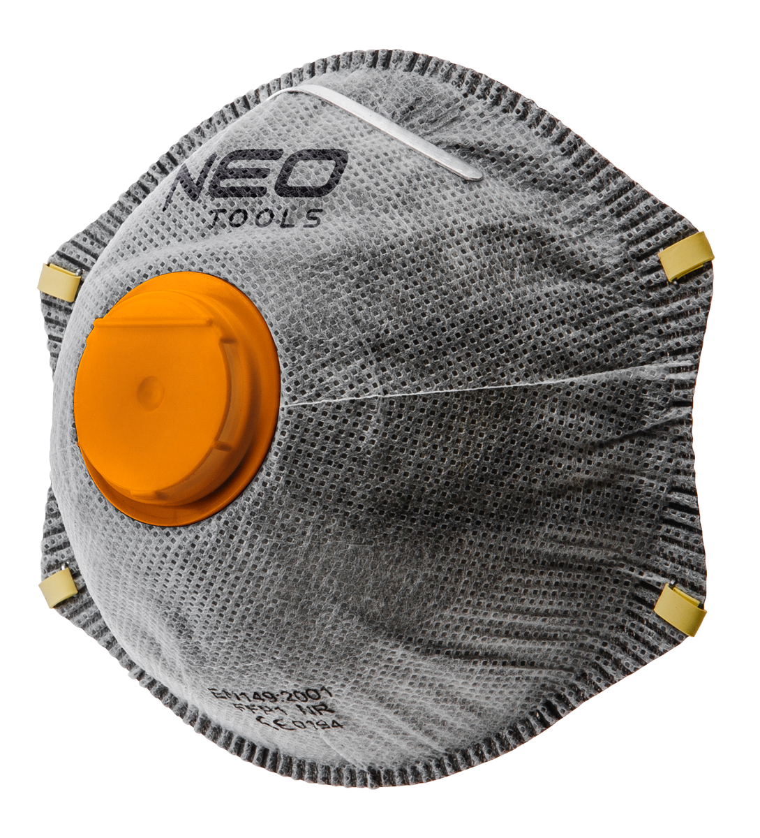NEO Polomaska s aktívnym prachu FFP2 uhlíka s ventilom  NEO Polomaska s aktívnym prachu FFP2 uhlíka s ventilom