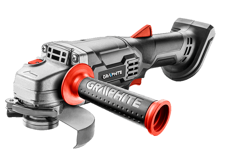 GRAPHITE Akumulátorová uhlová brúska Energy+  GRAPHITE Akumulátorová uhlová brúska Energy+