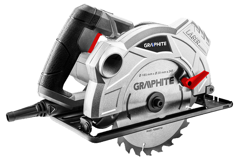 GRAPHITE Kotúčová píla 1500W, kotúč  GRAPHITE Kotúčová píla 1500W, kotúč