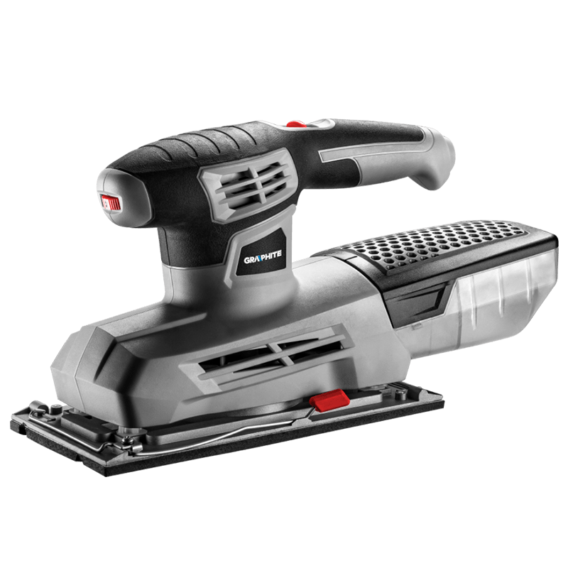 GRAPHITE Vibračná brúska, 300W, podložka  GRAPHITE Vibračná brúska, 300W, podložka