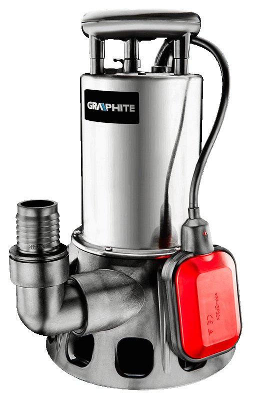 GRAPHITE Ponorné čerpadlo na znečisten?  GRAPHITE Ponorné čerpadlo na znečisten?