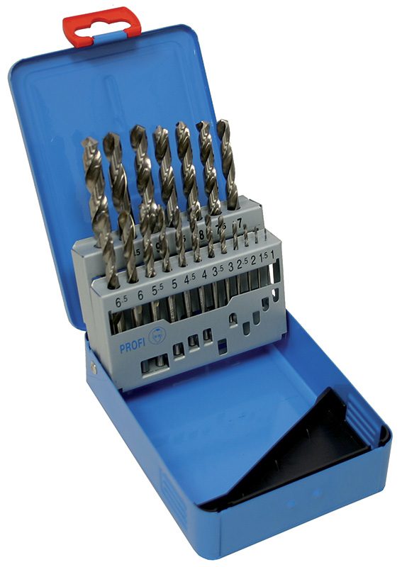 Sada vrtákov LAVÉ 19 dielna, 1,00-10,00x0,5mm DIN 338LNHSS  Sada vrtákov LAVÉ 19 dielna, 1,00-10,00x0,5mm DIN 338LNHSS