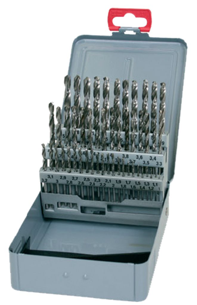 Sada vrtákov 50 dielna, 1,00-5,90x0,1mm S338RCZ004HSSCo5, kov  Sada vrtákov 50 dielna, 1,00-5,90x0,1mm S338RCZ004HSSCo5, kov