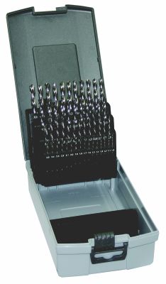 Sada vrtákov 51-dielna 1,00-06,00x0,1mm DIN338RNHSS Lesklá, plast  Sada vrtákov 51-dielna 1,00-06,00x0,1mm DIN338RNHSS Lesklá, plast