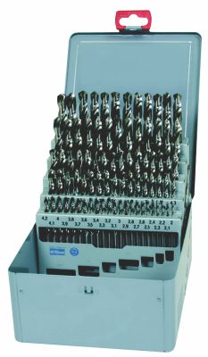 Sada vrtákov 81-dielna 2,00-10,00x0,1mm DIN 338RNHSSCo Lesklá  Sada vrtákov 81-dielna 2,00-10,00x0,1mm DIN 338RNHSSCo Lesklá