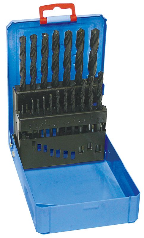 Sada vrtákov 19-ti dielna 1,00-10,00x0,5mm DIN338RNHSSCX Lesklá, kov  Sada vrtákov 19-ti dielna 1,00-10,00x0,5mm DIN338RNHSSCX Lesklá, kov