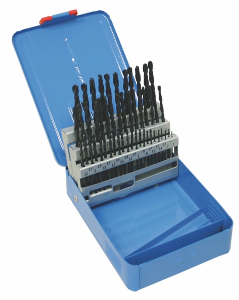 Sada vrtákov 50-ti dielna 1,00-05,90x0,1mm DIN338RNHSSCX Lesklá, kov  Sada vrtákov 50-ti dielna 1,00-05,90x0,1mm DIN338RNHSSCX Lesklá, kov